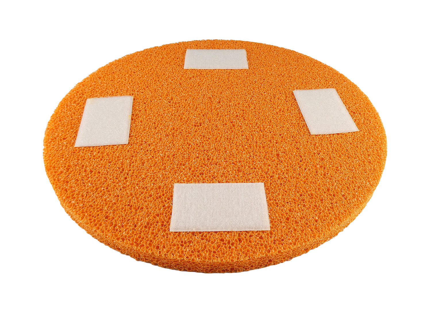 Schwammscheibe mit Klett Durchmesser 350 mm Schwammscheibe mit Klett Durchmesser 350 mm