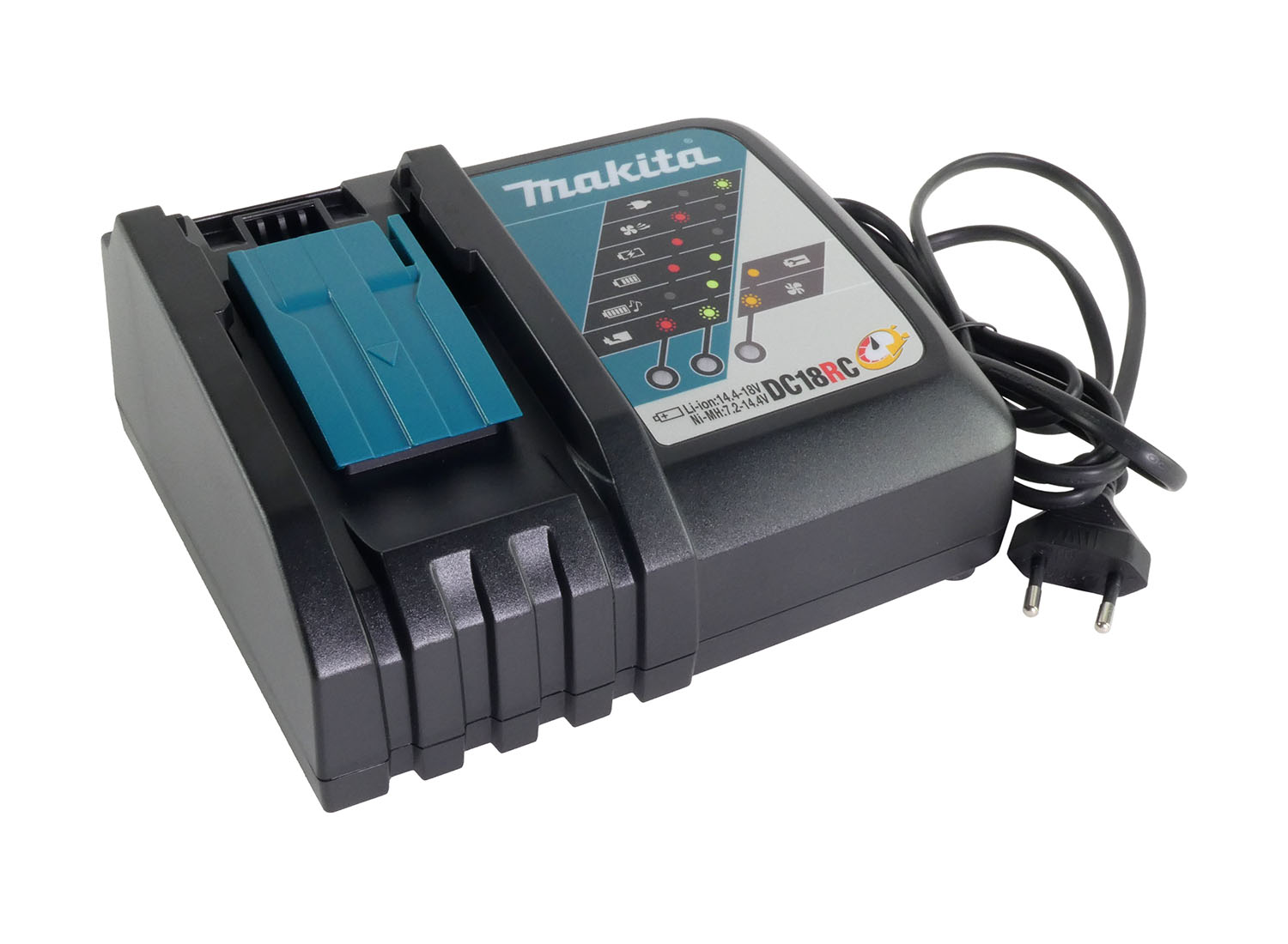 Schnellladegerät DC18RC für 14,4 - 18,0V Schiebeakkus