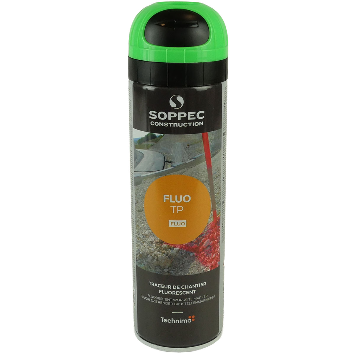 Markierfarbe / Farbspray / Spraydose 500 ml neon-grün