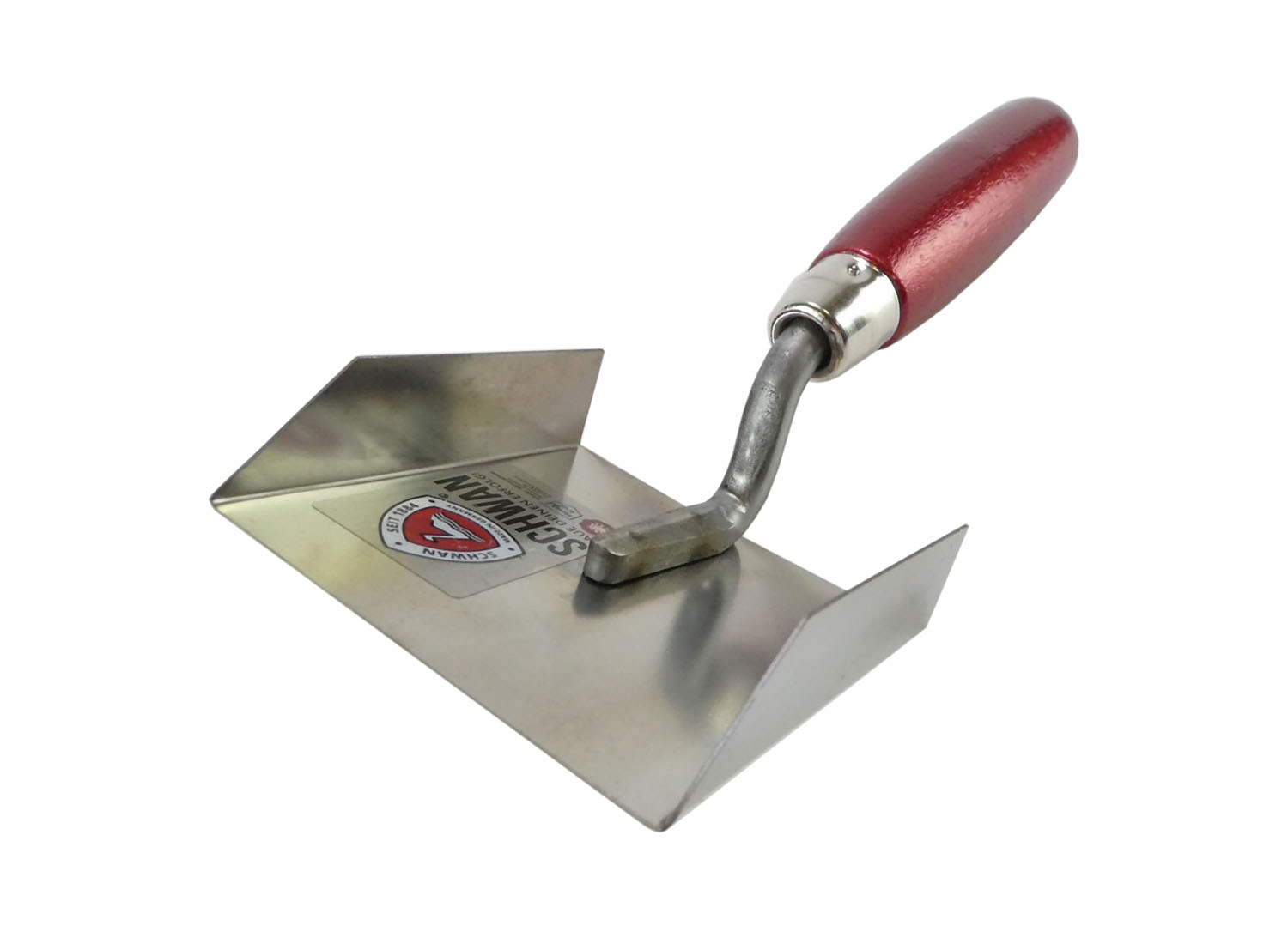 Stukkateur-Eckenspachtel Kantenkelle 80 mm Stukkateur-Eckenspachtel Kantenkelle 80 mm