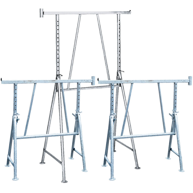 Stahlrohr-Gerüstbock verzinkt