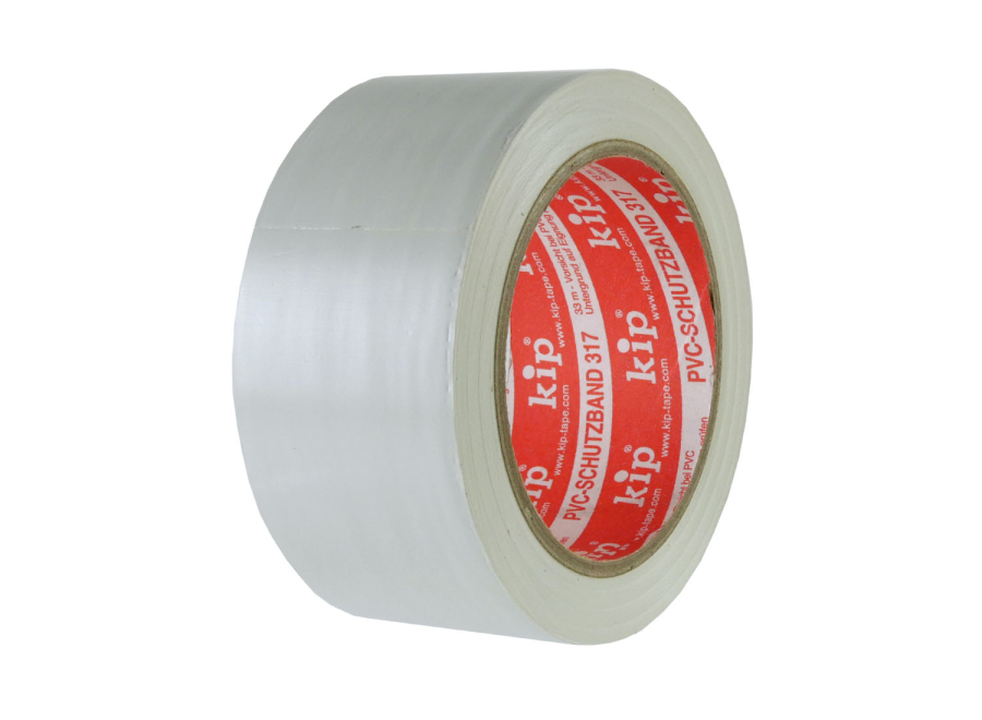 317 PVC-Schutzband PREMIUM+ glatt 50mm 33m - Rolle/Karton