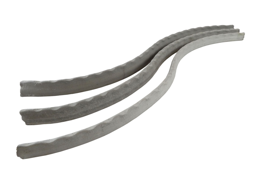 Faserbeton-Schlange / Flächenabstandhalter mit Noppen Palettenware Faserbeton-Schlange / Flächenabstandhalter mit Noppen Palettenware