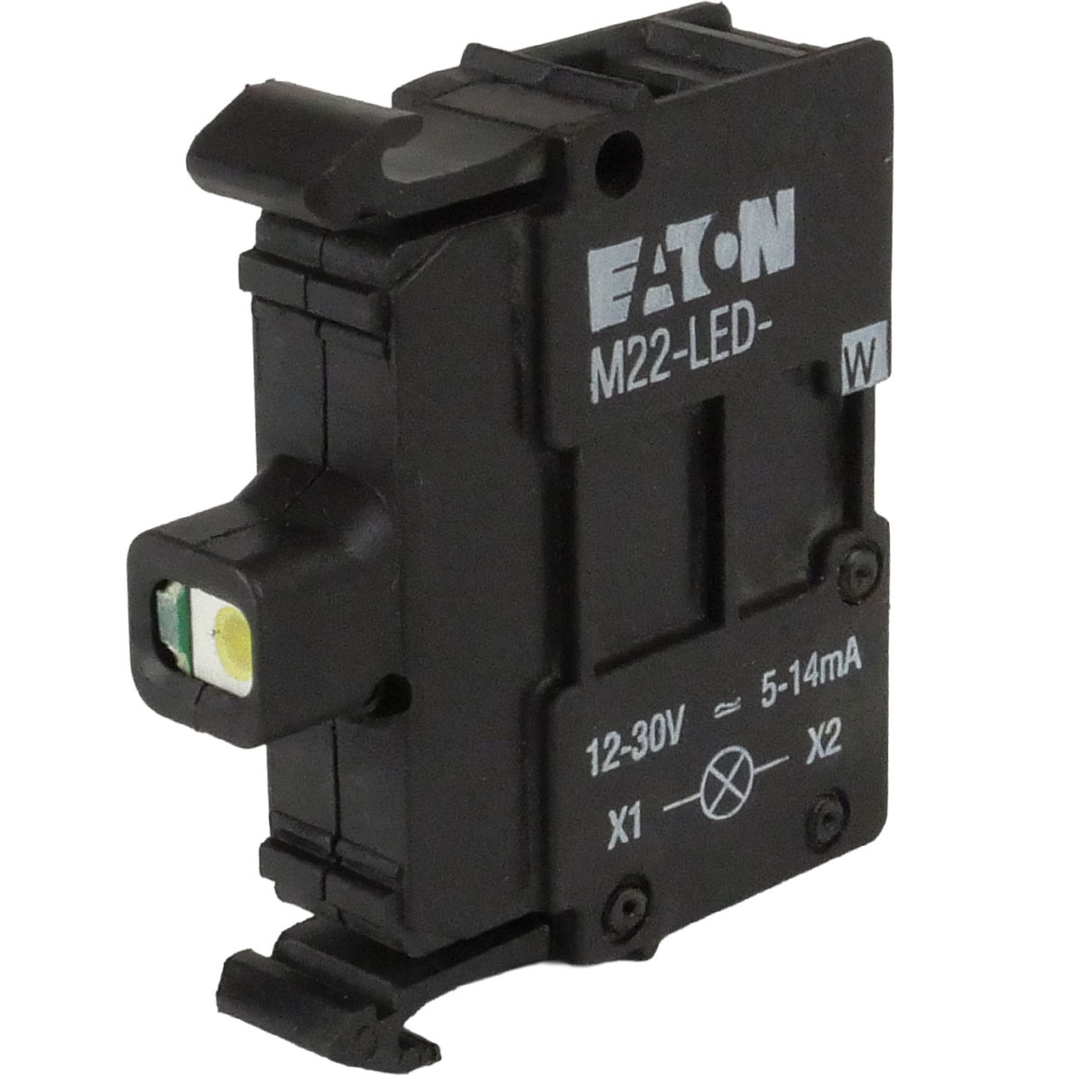 M22-LED weißes LED-Leuchtelement für Putzmaschinen IEC 60947-5-1