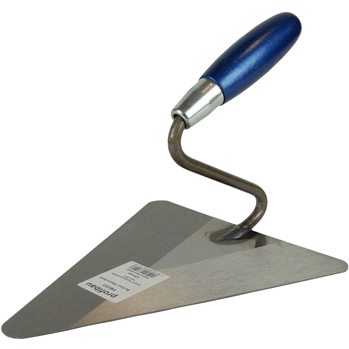 Berliner Maurerkelle S-Hals Blattlänge 220 mm Berliner Maurerkelle S-Hals Blattlänge 220 mm