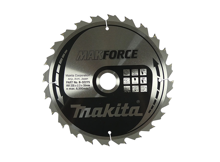 Makita Kreissägeblatt MAKFORCE 235 x 30 x 24 z Makita Kreissägeblatt MAKFORCE 235 x 30 x 24 z