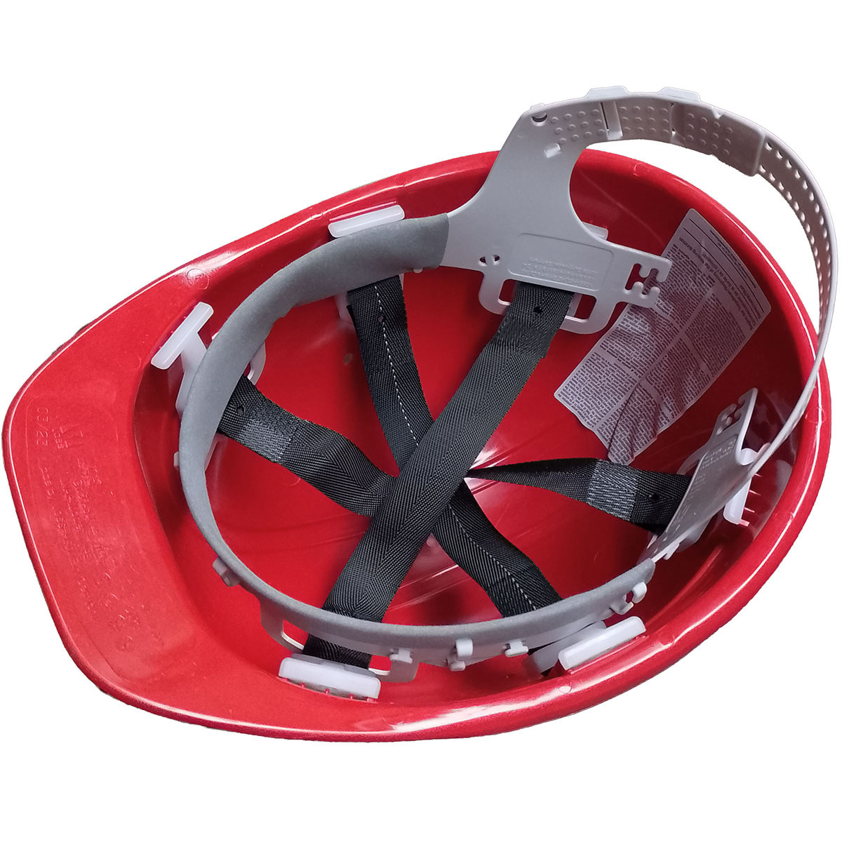 Schutzhelm INAP-Master nach EN397 6-Punkt Karminrot RAL3002