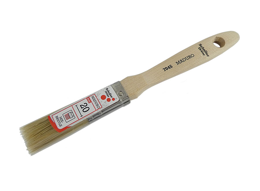 Flachpinsel MADURO XL verzinkte Zwinge Holzstiel