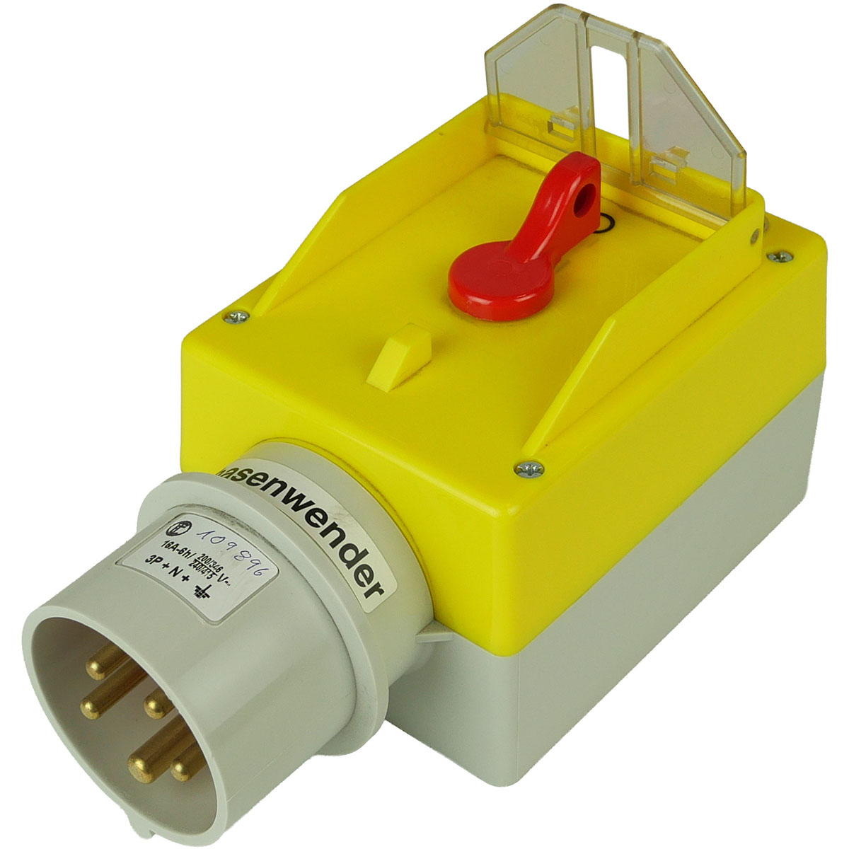 An-/Aus-Schalter mit Phasenwender 6.5-10A