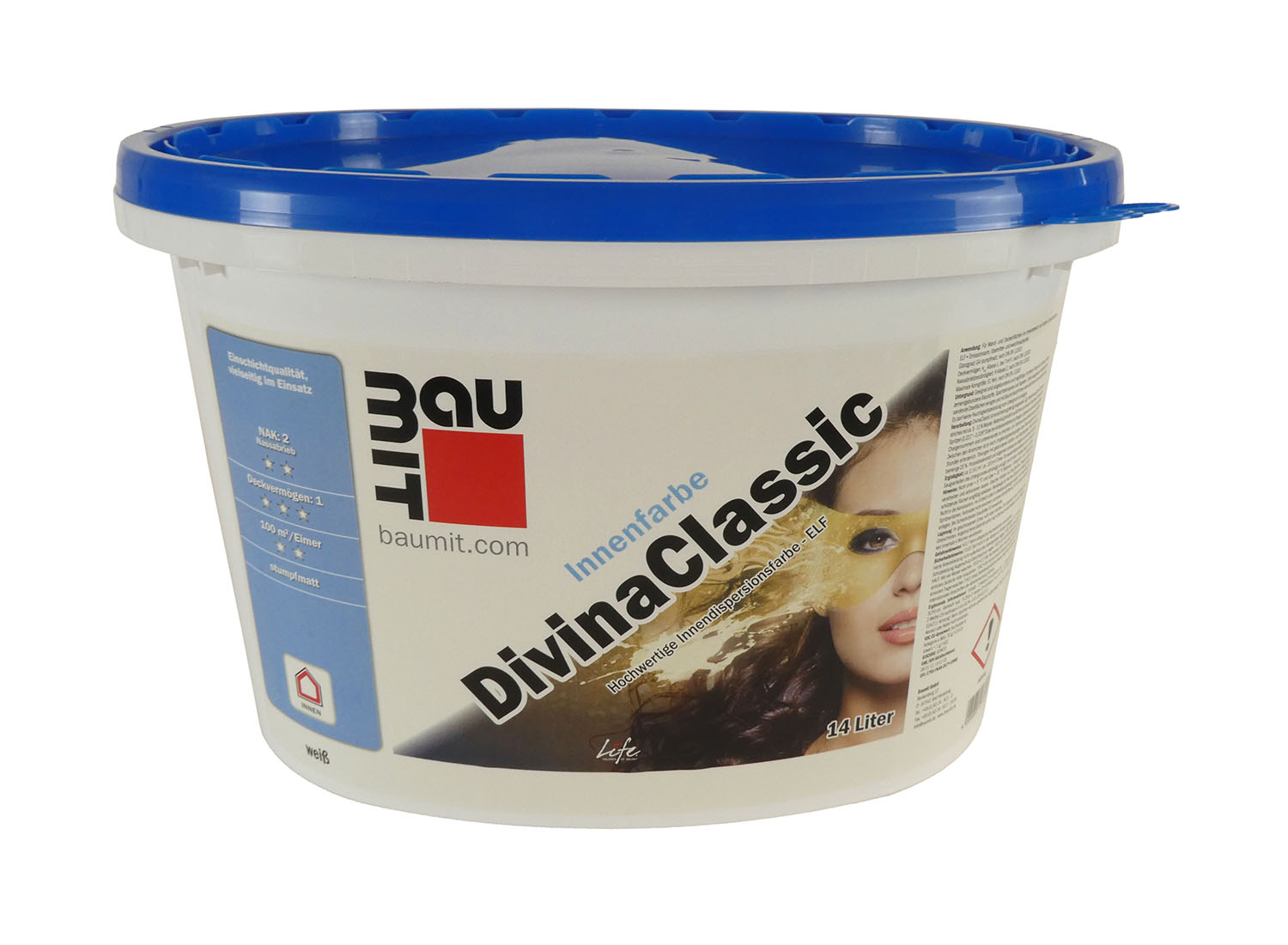 DivinaClassic Innenfarbe weiß 14 Liter
