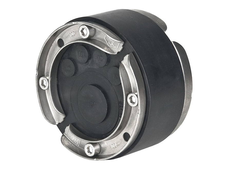 Standard-Ringraumdichtung für Hausanschlüsse HSD100 EW 1x24-44+4x7-12 b40 A2/EPDM55