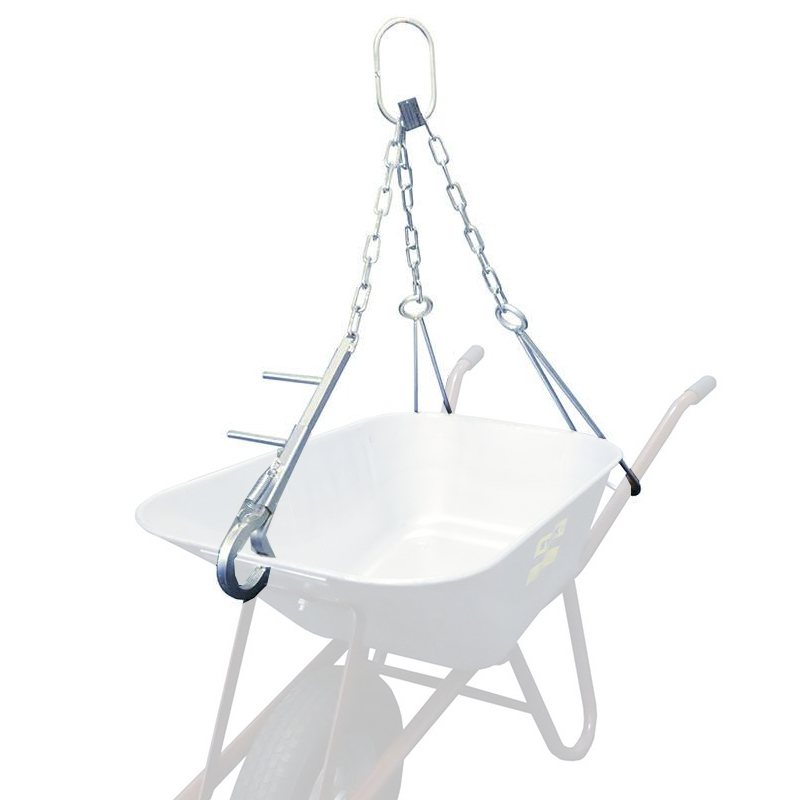 Kettengehänge für Schubkarren max. 250kg Tragkraft