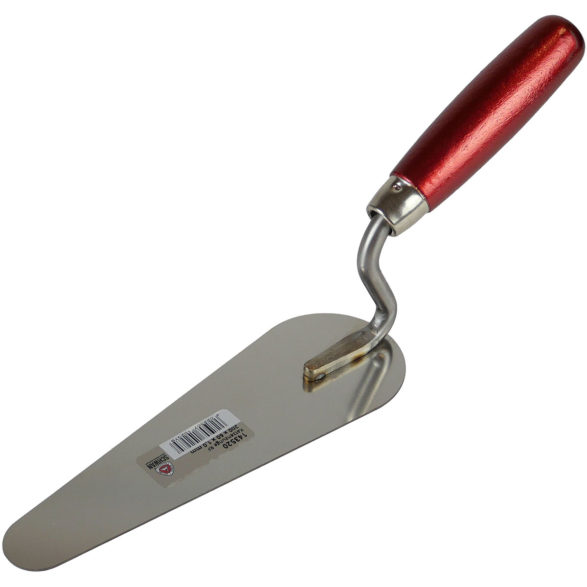 SCHWAN Katzenzunge 200x60mm Edelstahl Holzheft