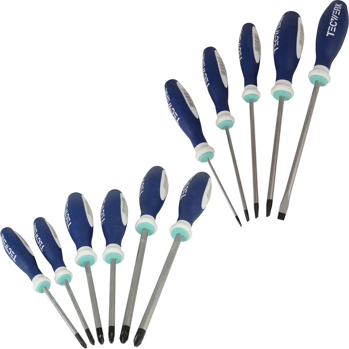 Schraubendreher-Satz 3-K-Griff Rundklinge