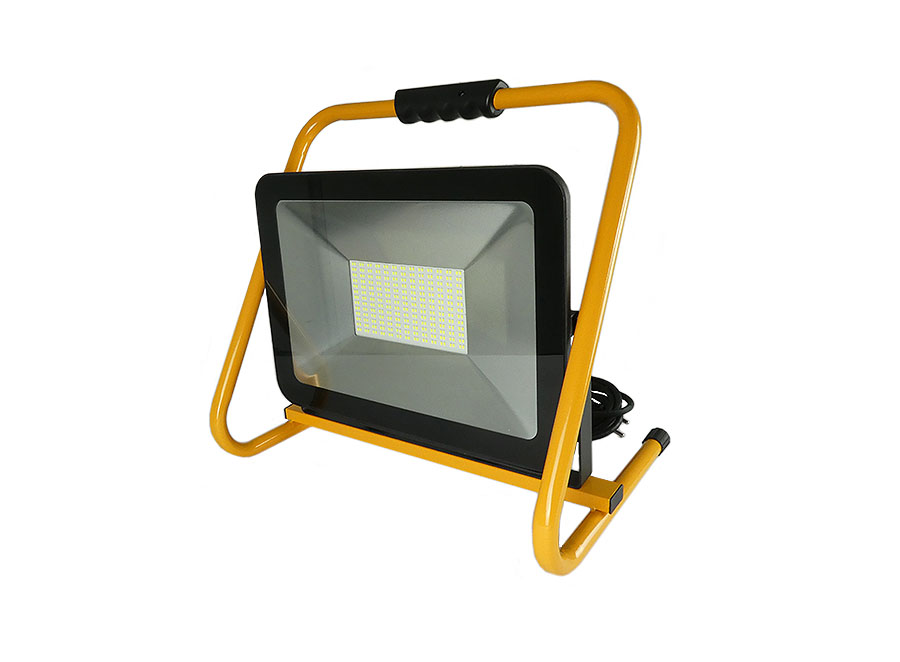 LED Baustrahler SLIM gelb 150W  IP65