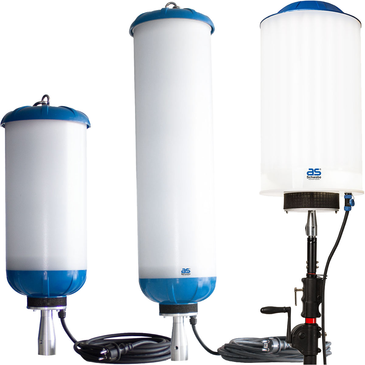 EnergyTube XL Premium 360° LED Fluter mit Profi-Stativ XXL