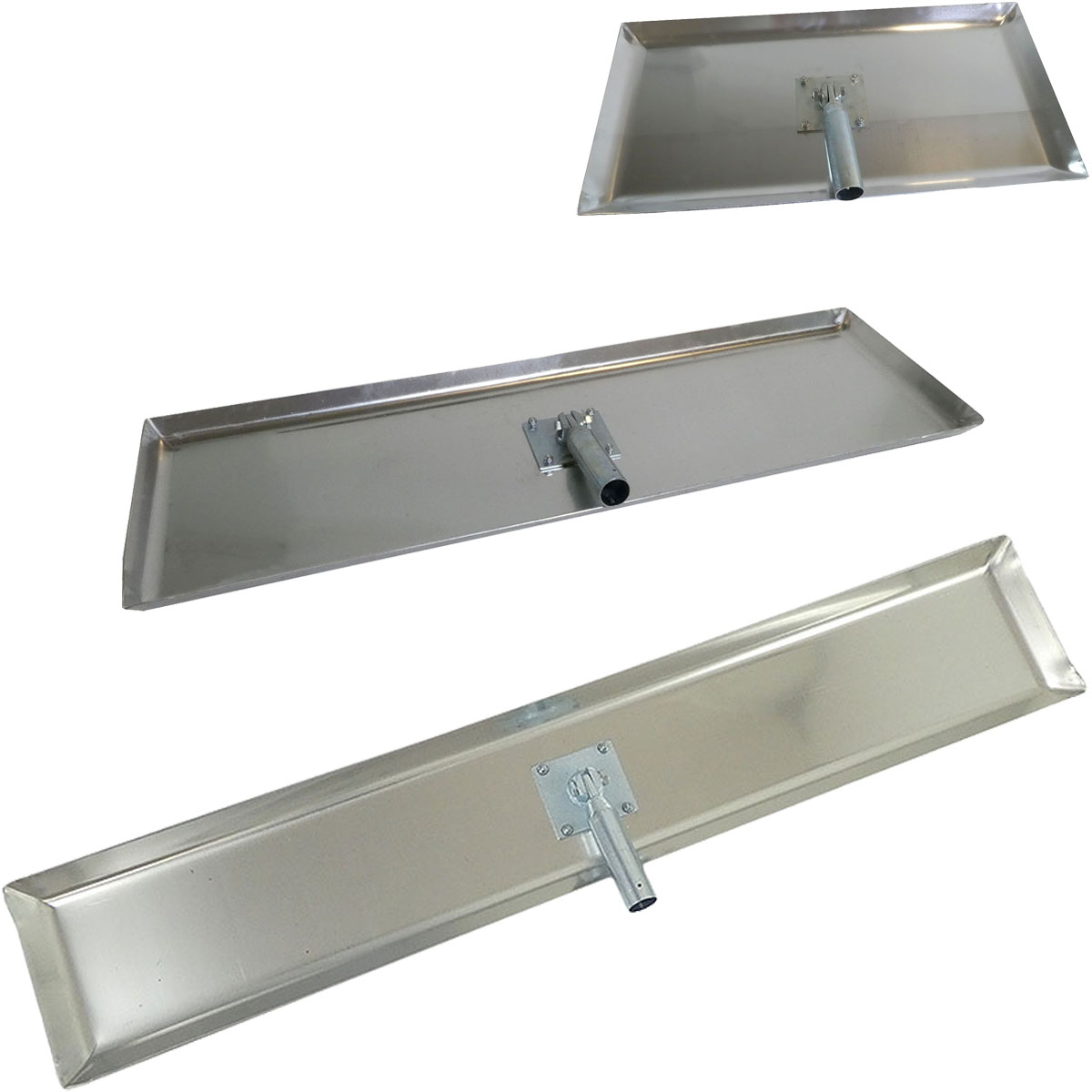 Betonschieber Estrichschieber aus Aluminium Dülle 33mm