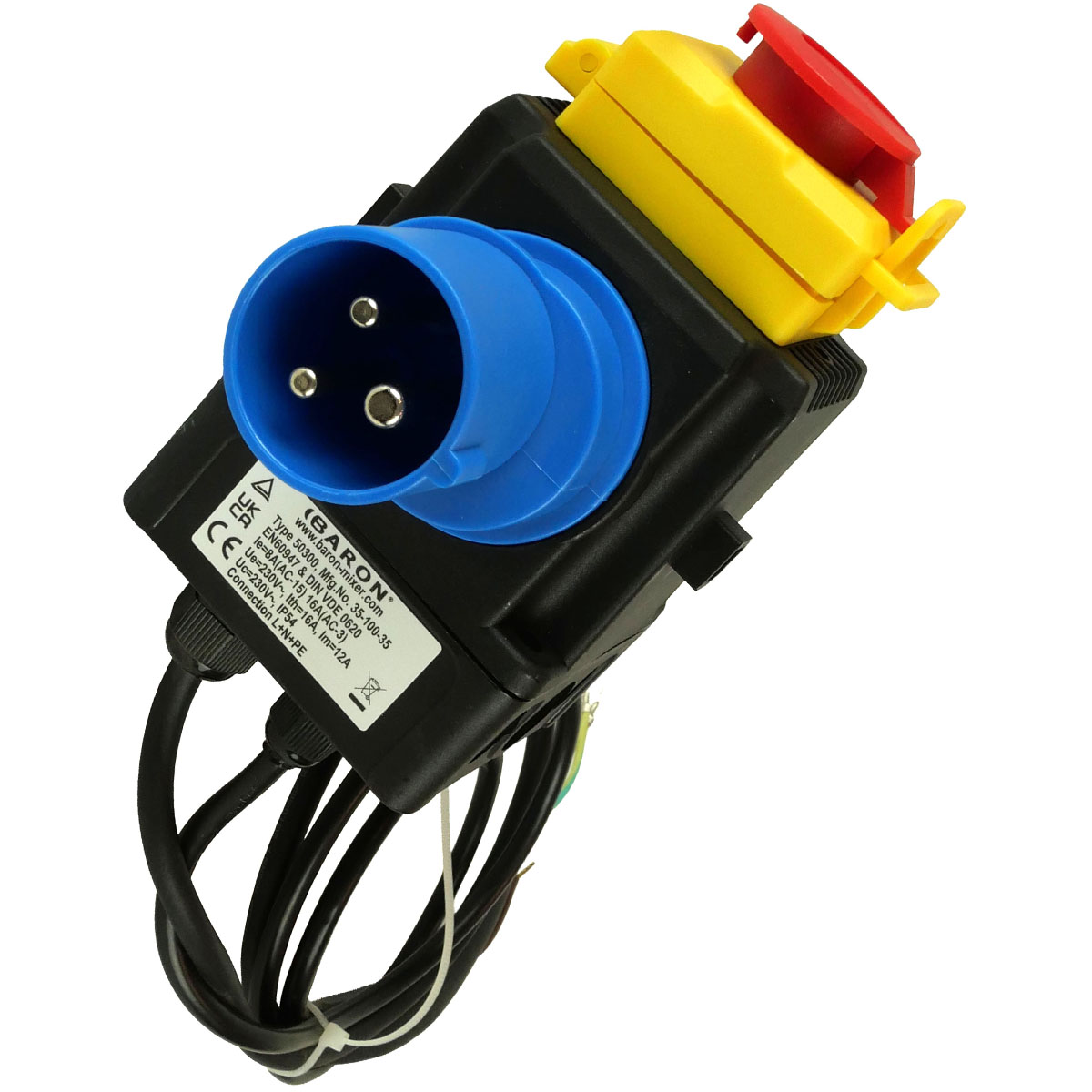 Hauptschalter 240V 13,5A für F120 - 50300