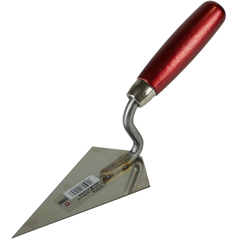 Hamburger Spitzkelle 140mm Edelstahl S-Hals