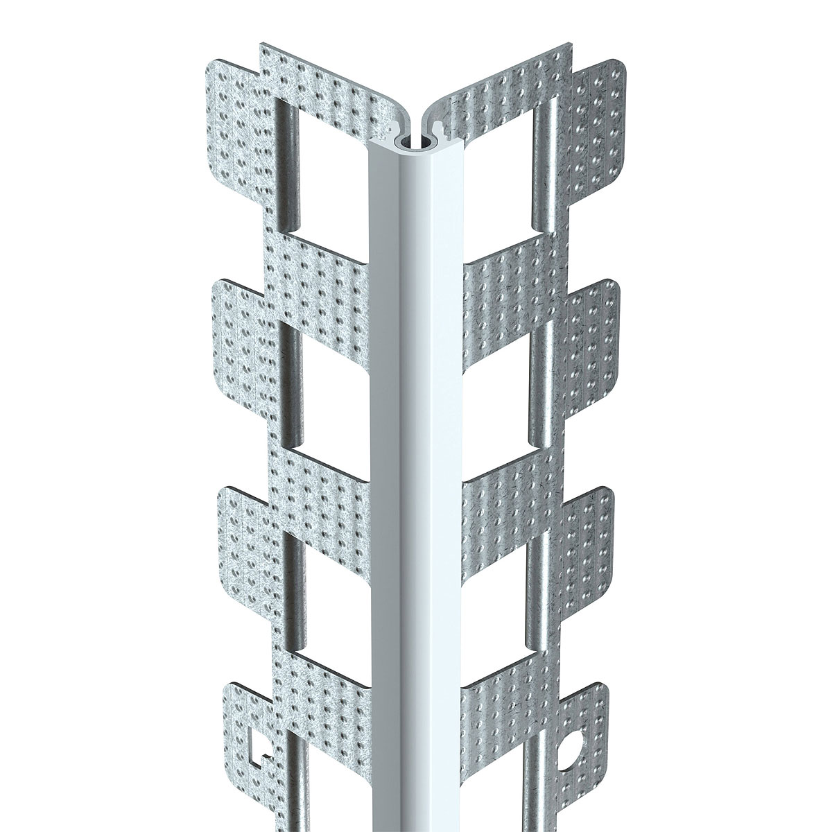 PROTEKTOR 1020 Kantenprofil Außenputz 10mm runder Kopf 300cm - 1 Bund mit 15 Leisten (45 lfm)