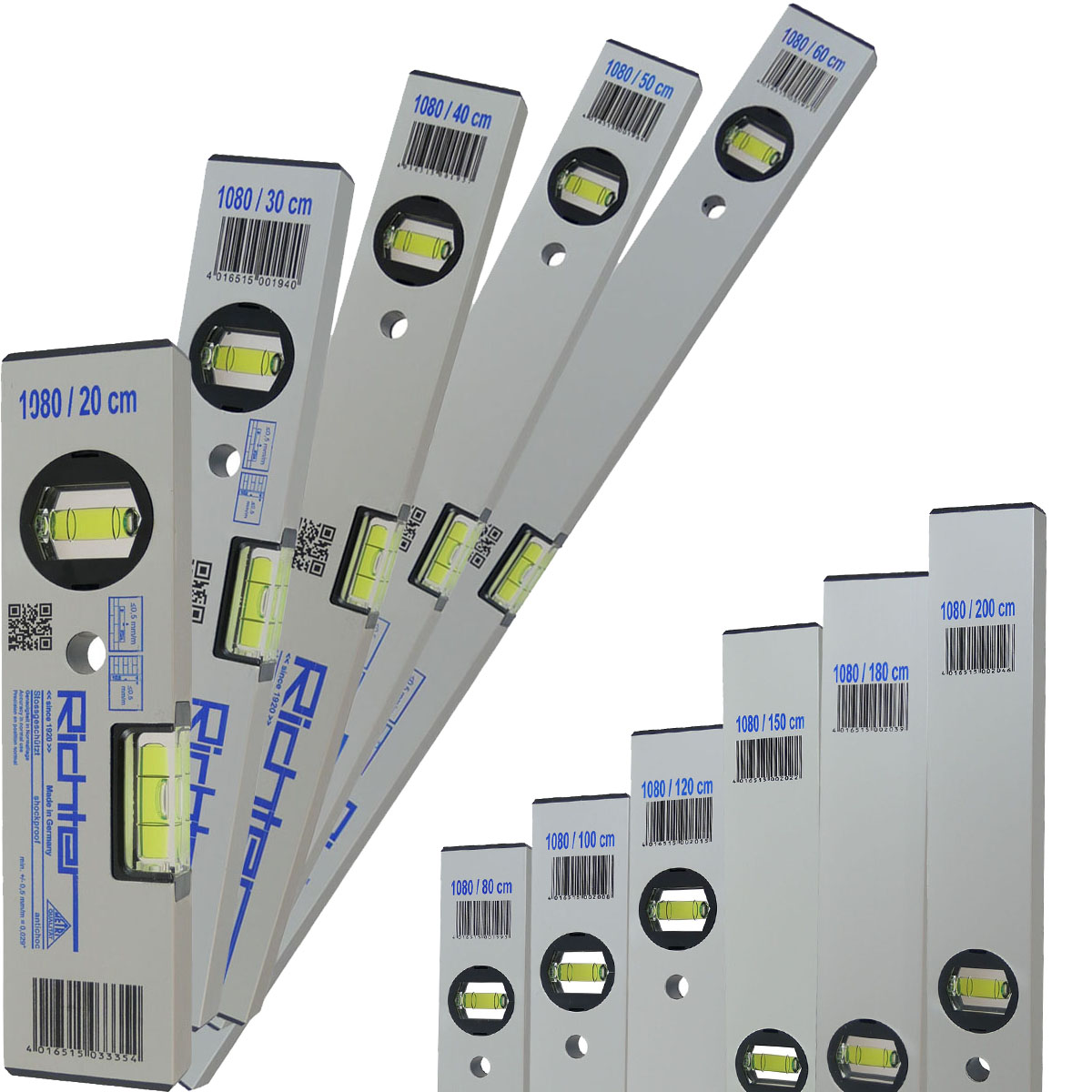 Profi Wasserwaagen Sets