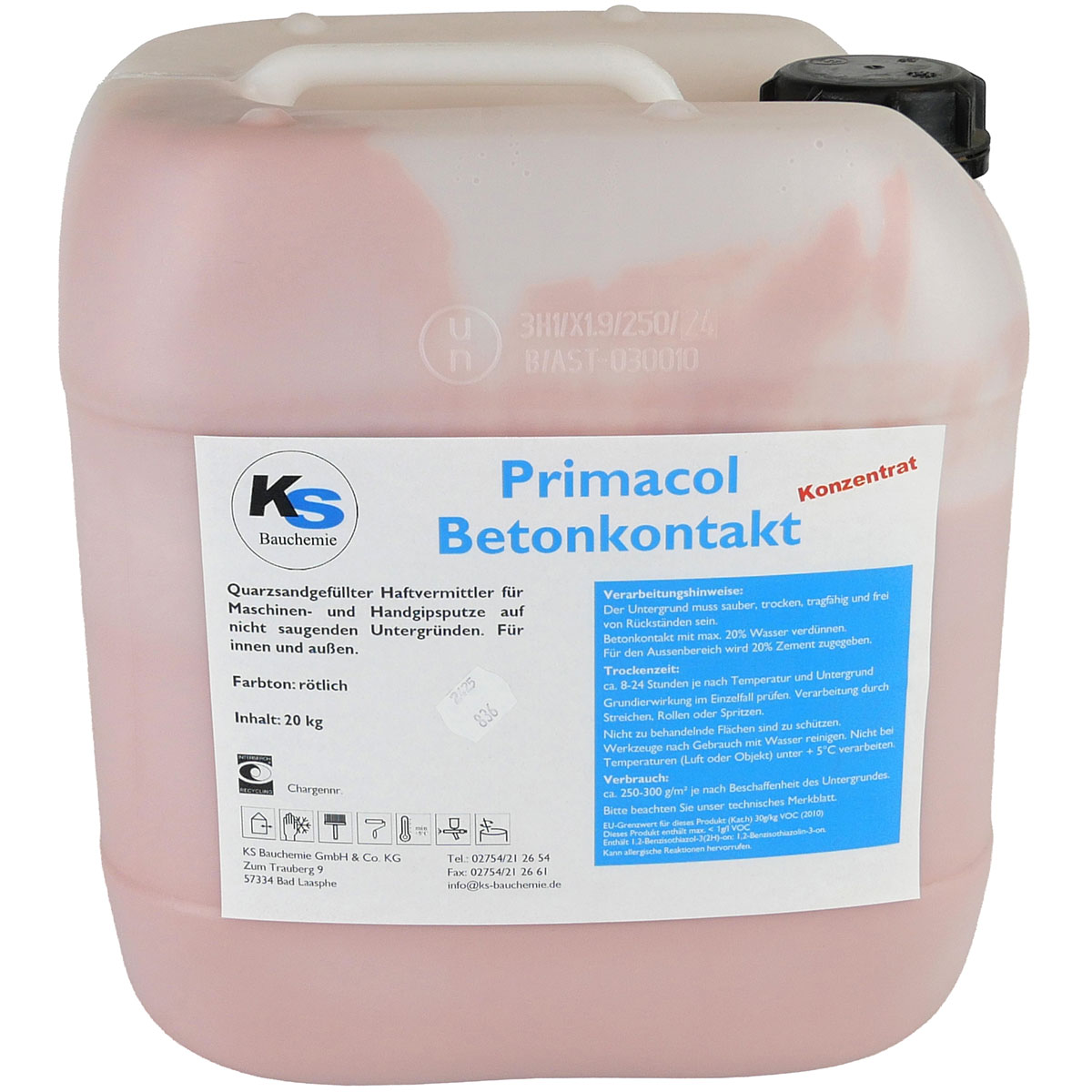 Betonkontakt Konzentrat 20 kg im Kanister