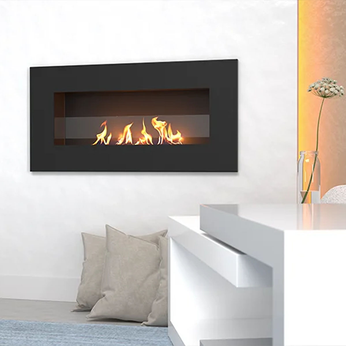 SWING Bio-Kamin grobe Welle