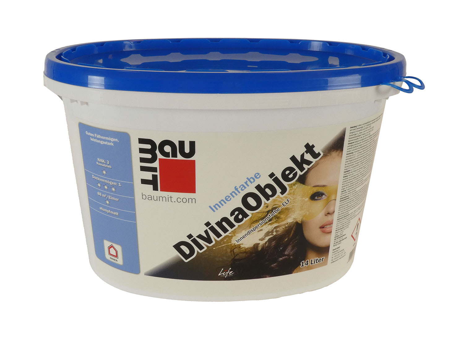 DivinaObjekt Innenfarbe weiß 14 Liter