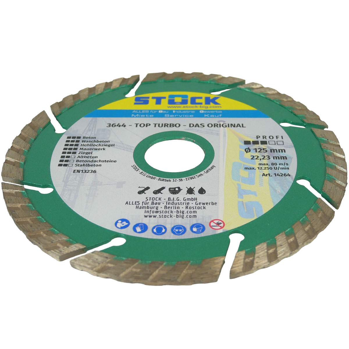 Diamant Trennscheibe 125mm 3644