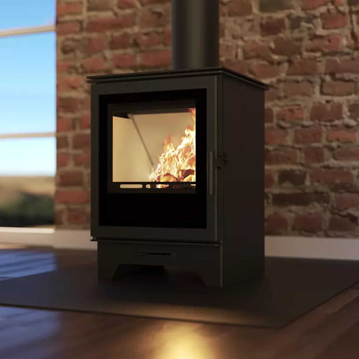 GATTO S freistehender Kamin