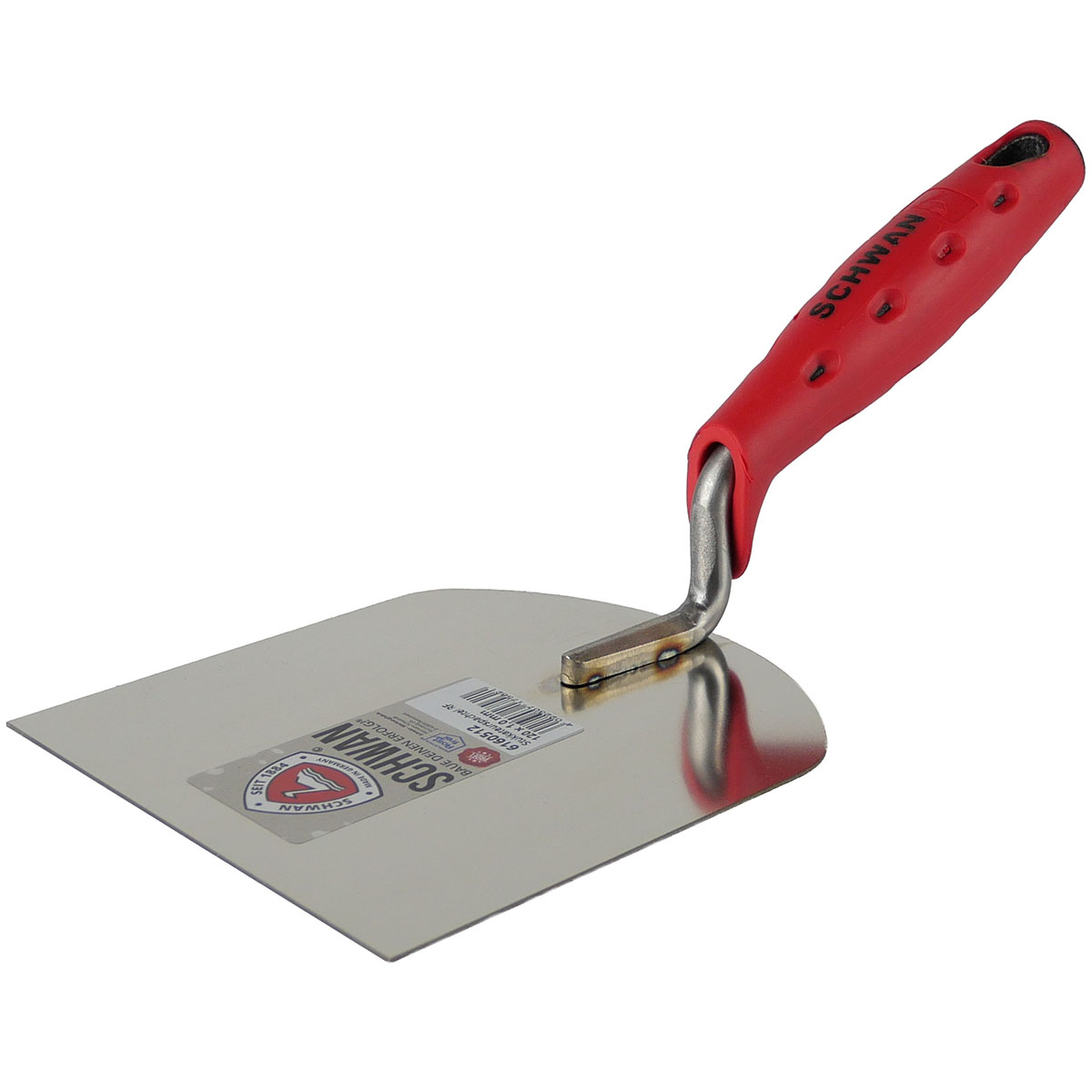 SCHWAN Stuckateurspachtel 120mm rostfrei Softgriff G-Hals