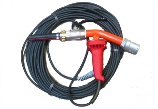 Zargomat und Klebepistole, Einhand-Spritzgerät mit 30m Kabel