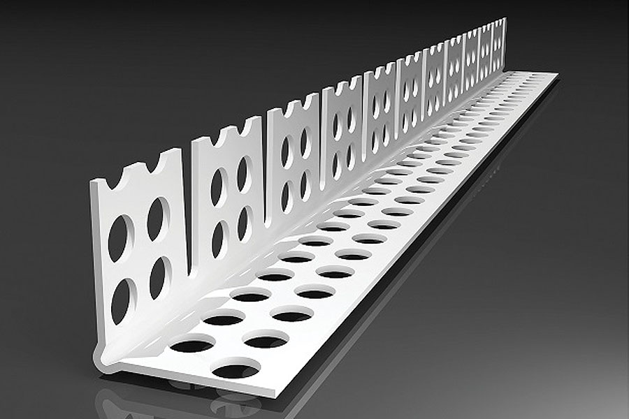 PVC-Rundbogenprofil 23,5x23,5mm 250cm