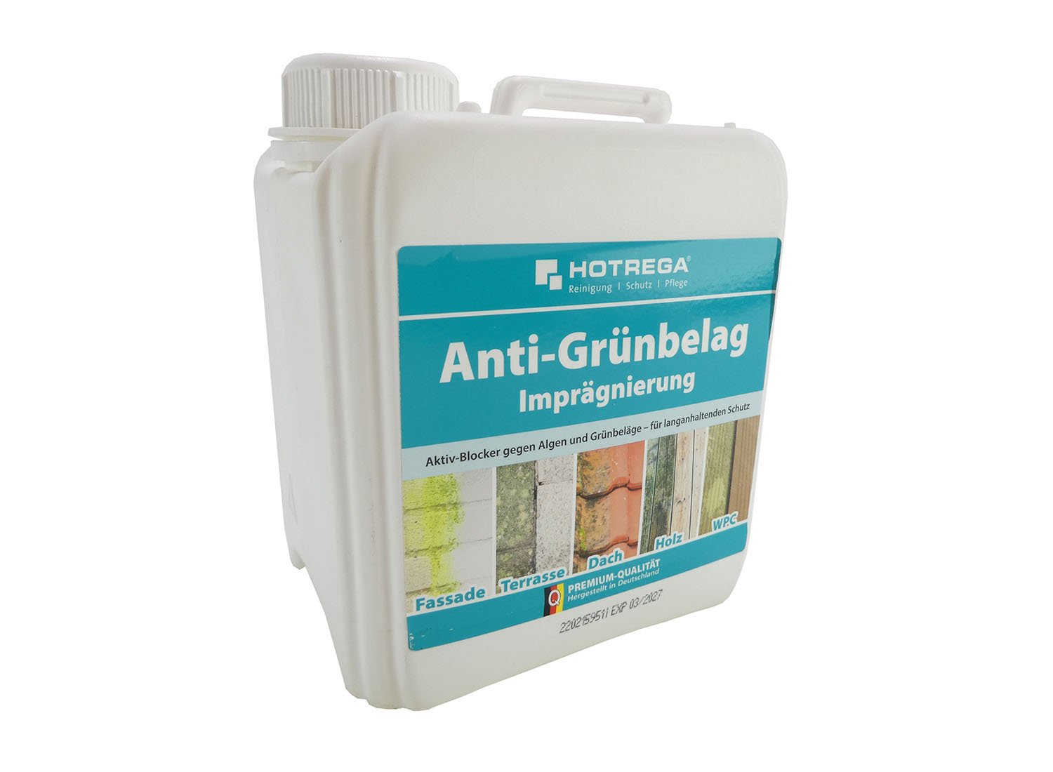 Anti-Grünbelag Imprägnierung 2L Kanister