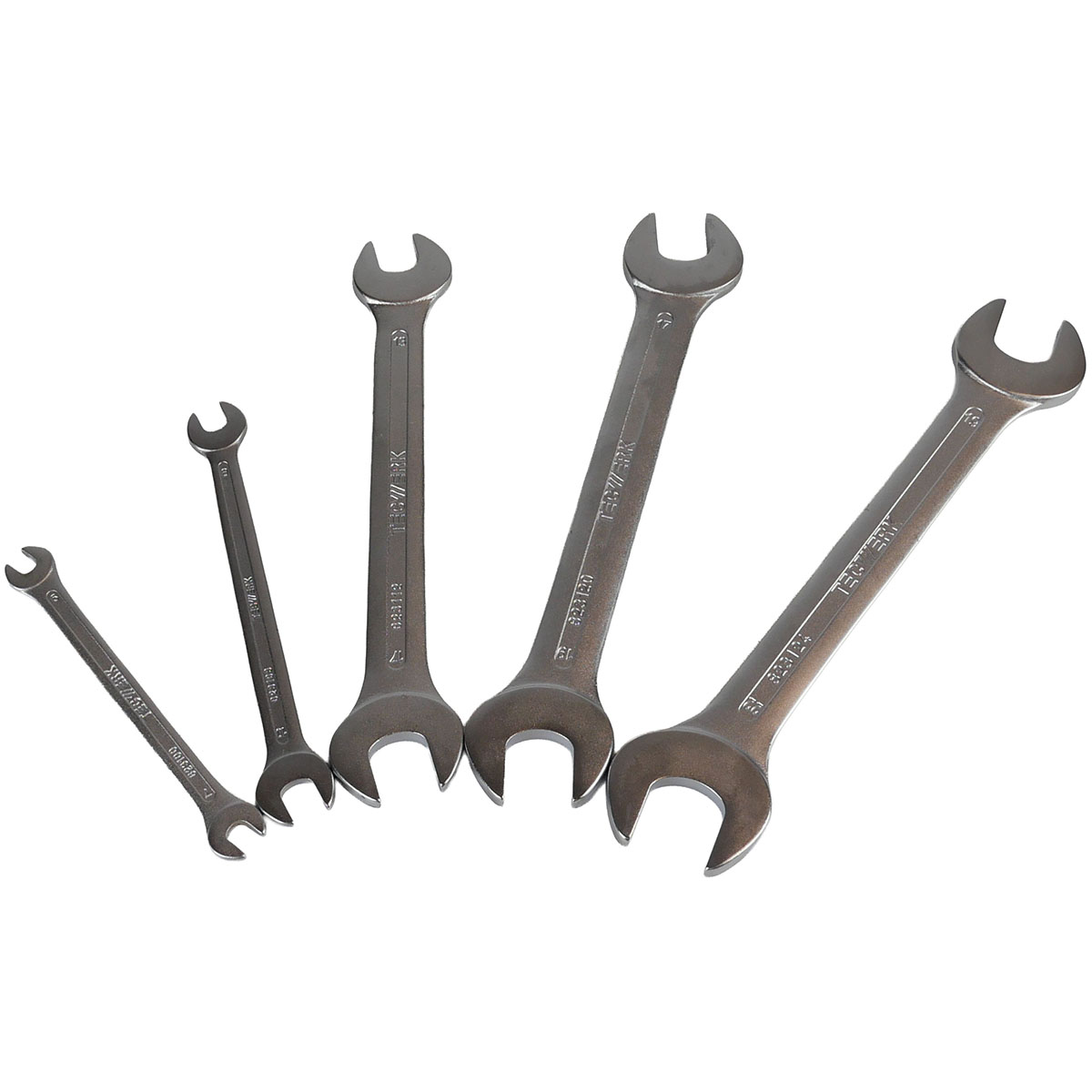 Maulschlüssel CV-Stahl matt verchromt