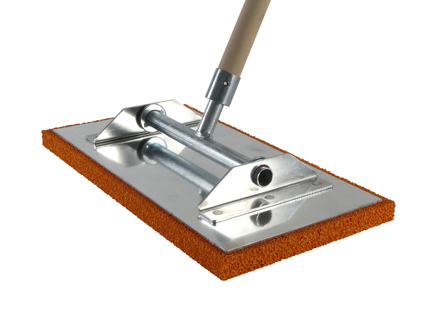 Egalisette Egaline Schwammreibe Reibebrett mit Kippgelenk mit Stiel 400 x 200 x 20 mm