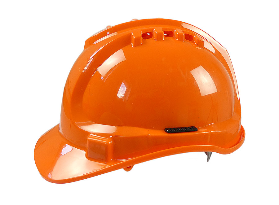 Bauschutzhelm 6-Punkt EN397 Orange