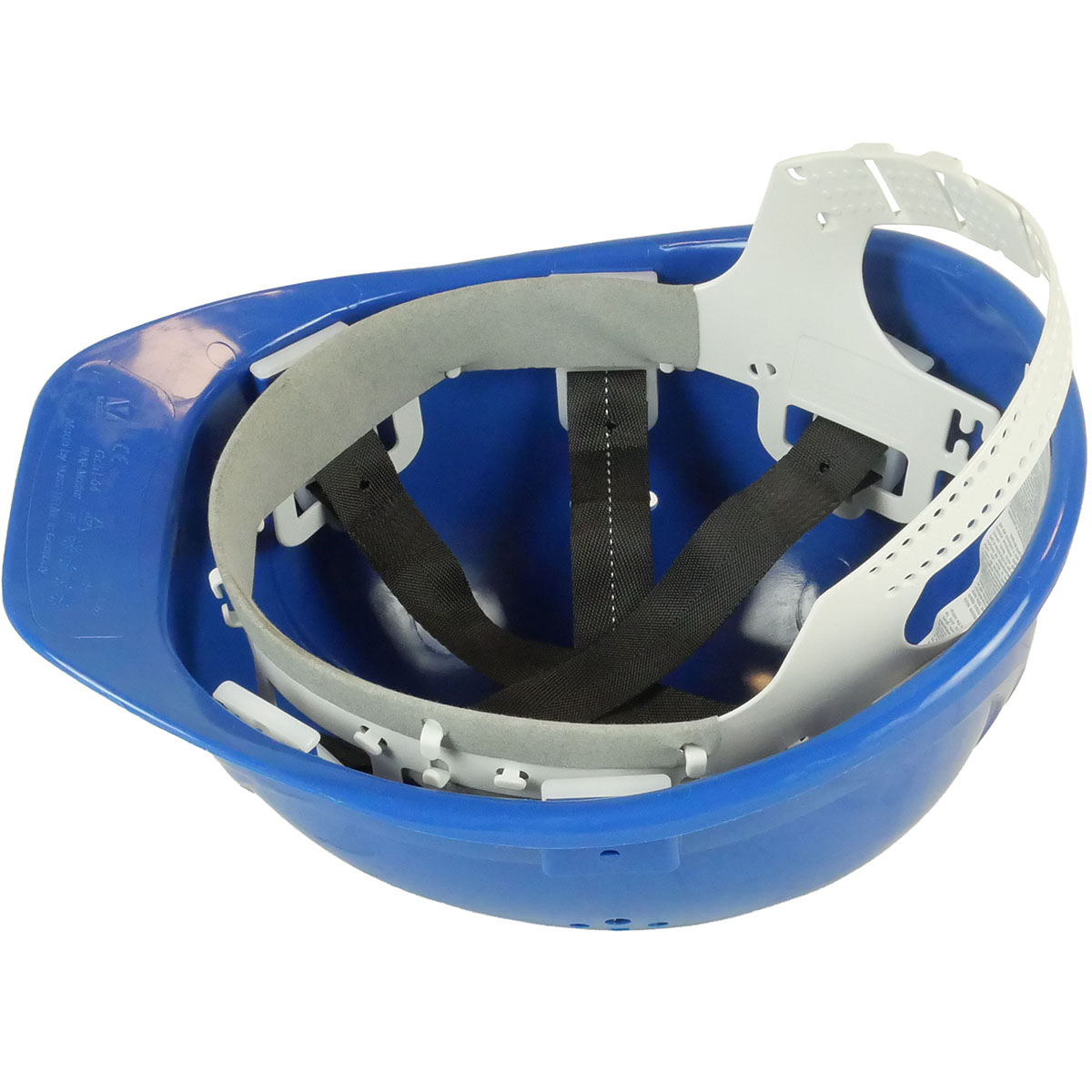 Schutzhelm INAP-Master nach EN397 6-Punkt Signalblau RAL5005