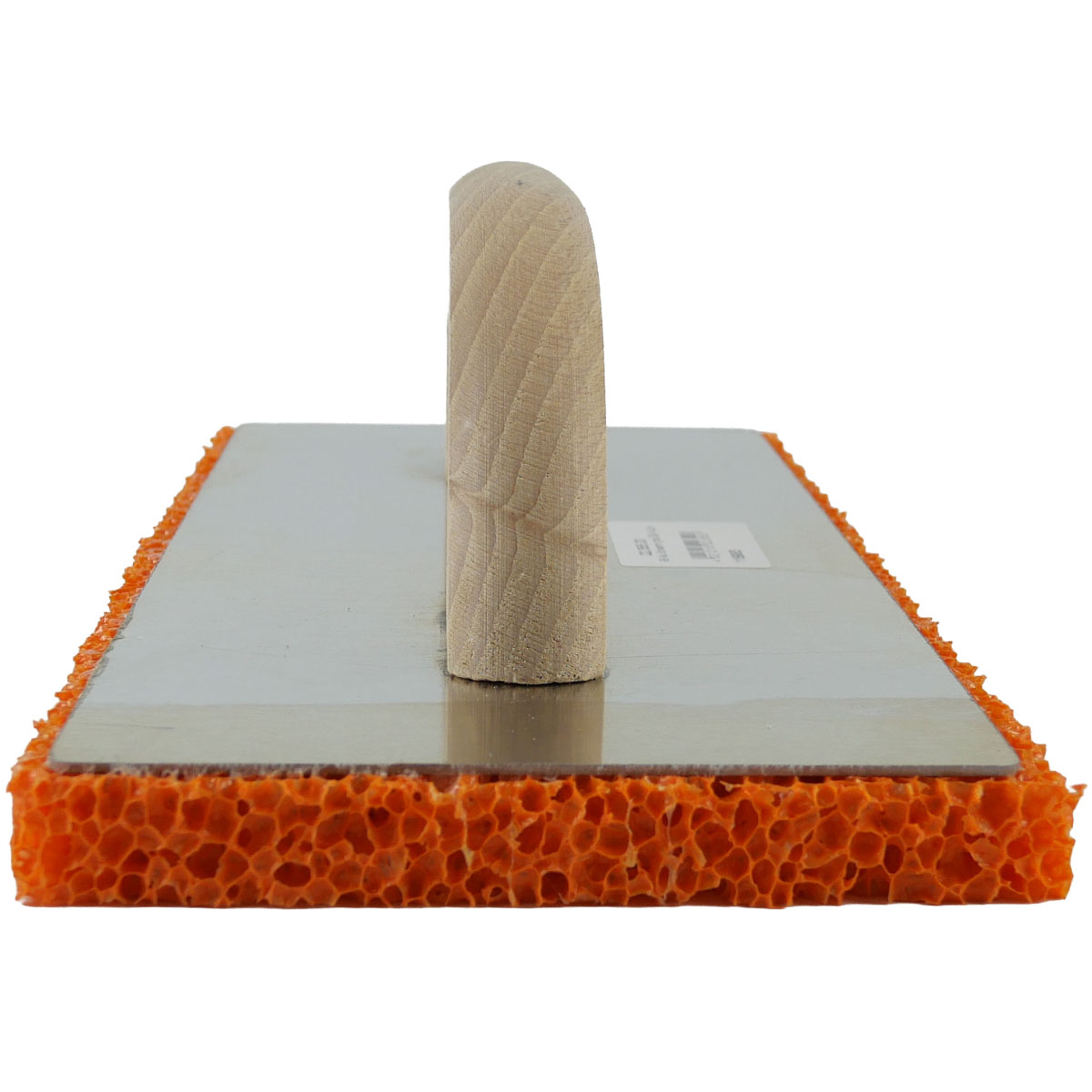 Grobporiges Schwammgummireibebrett 280x140x20mm für optimale Oberflächenverteilung und Egalisierung