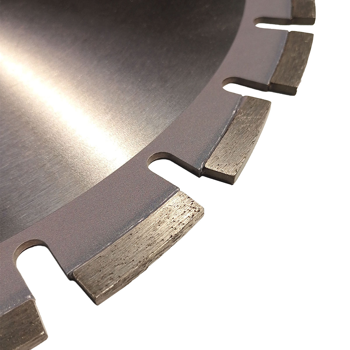 Diamant Trennscheibe Asphalt 450mm CD2001 lasergeschweißt Profi-Plus-Qualität Laser-Schrägschutzsegmente Nass und Trockenschnitt