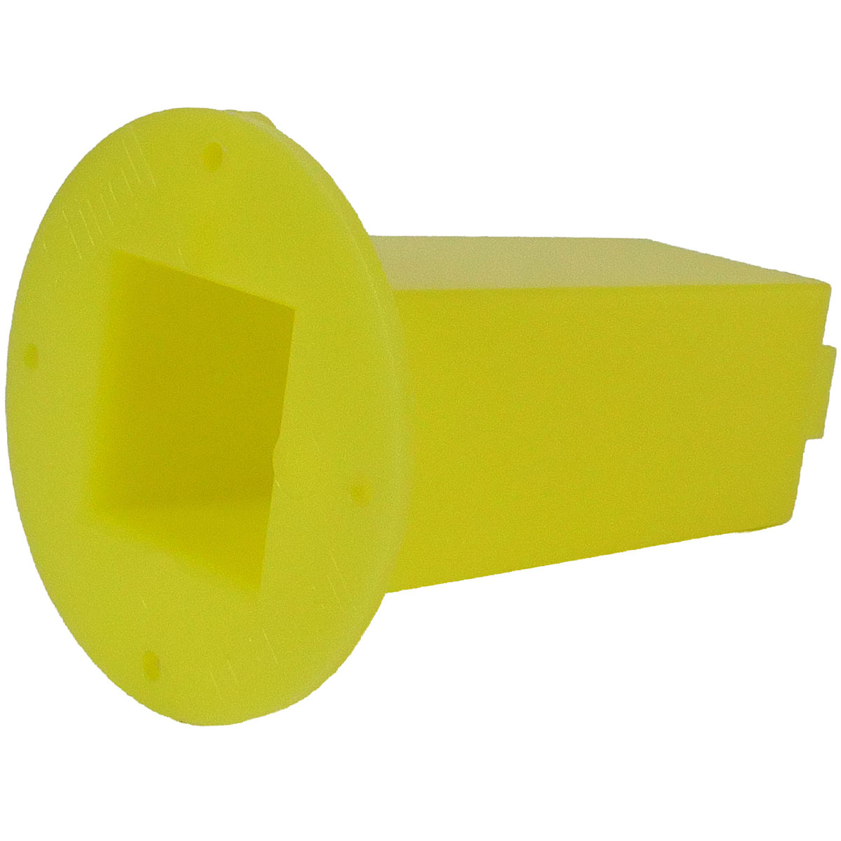 Gerüsthülse PPN Steckanker 31x31x100mm für sichere Baustellensicherung ohne Bohrungen