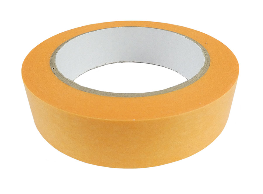 Abklebeband WASHI gold 25mm 50m - Karton (36 Rollen)