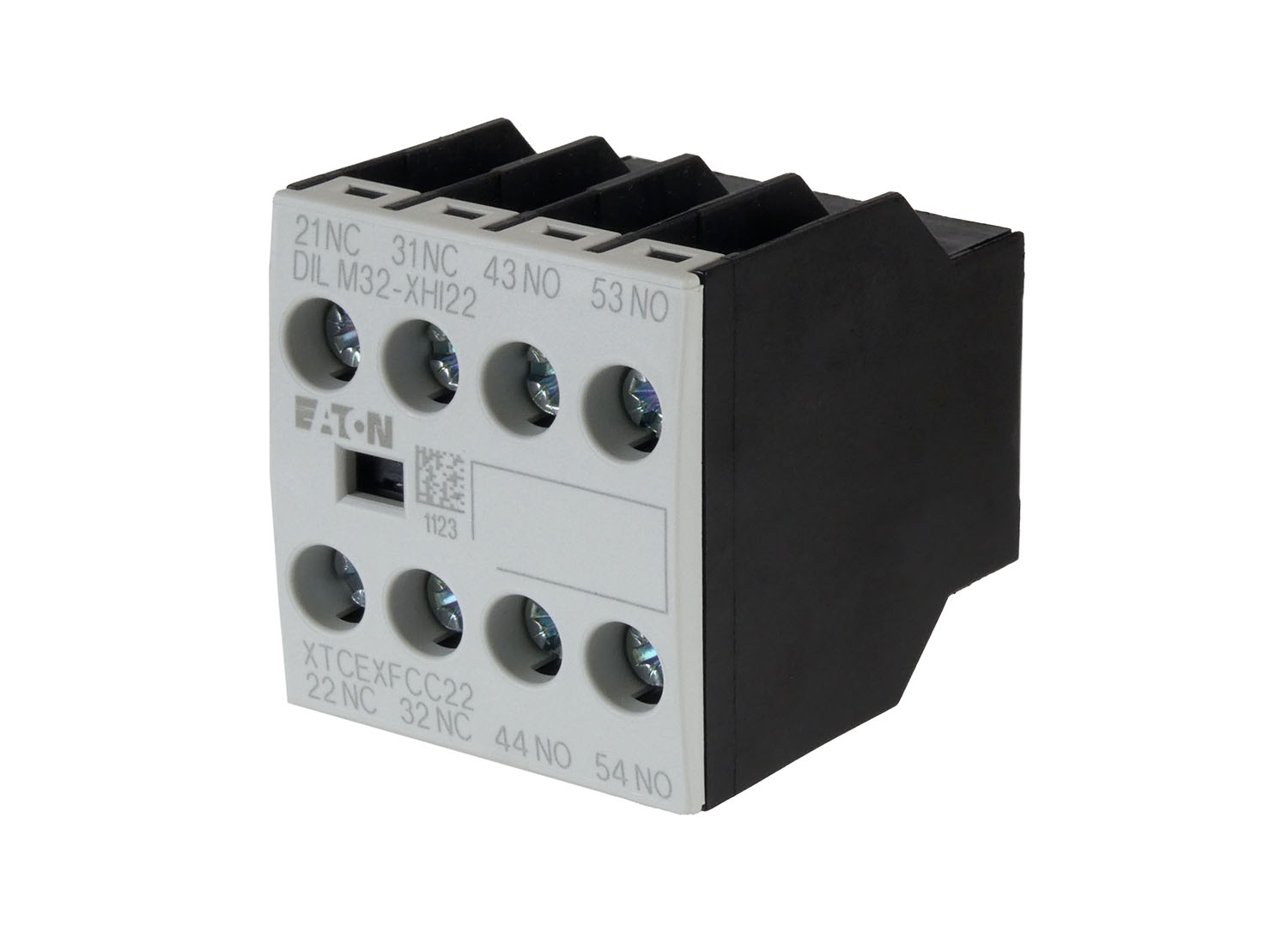 DILM32-XHI22 Hilfsschalterblock 2 Schließer, 2 Öffner DILM32-XHI22 Hilfsschalterblock 2 Schließer, 2 Öffner