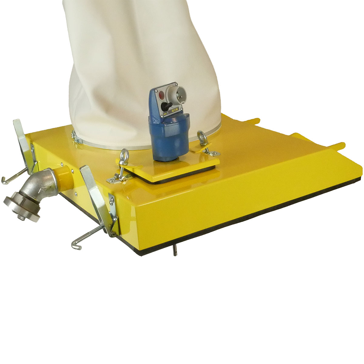 Monohaube / Einblashaube komplett für Putzmaschine