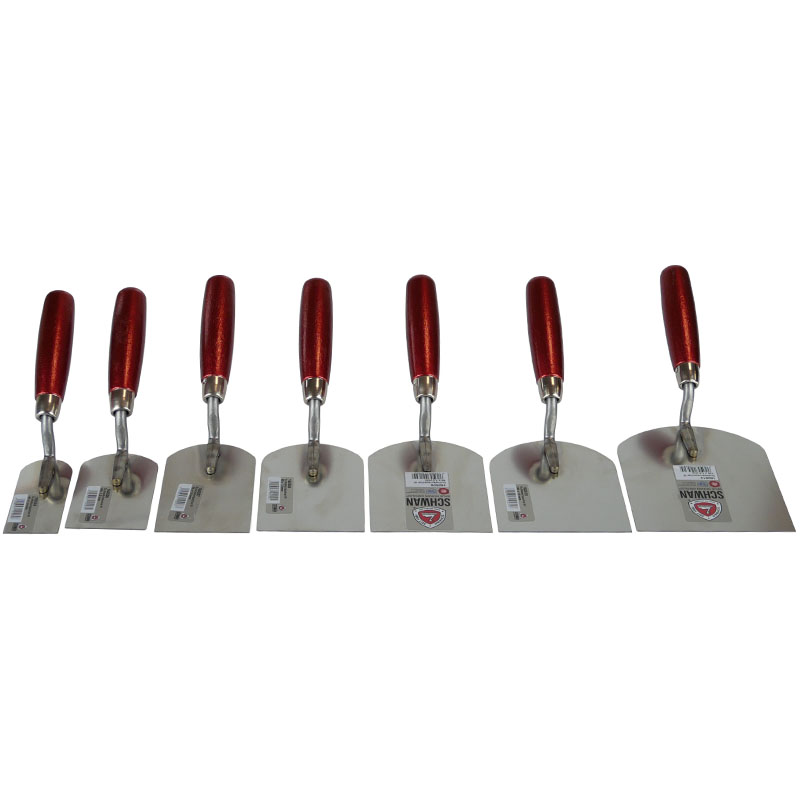 Stukkateurspachtel G-Hals Edelstahl