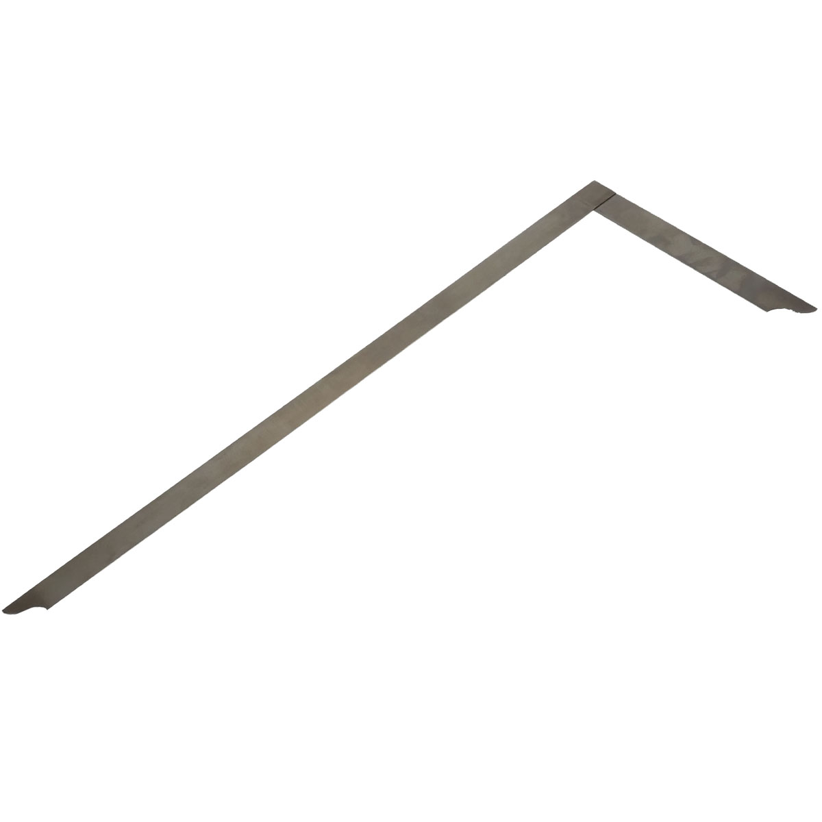 Zimmermannswinkel / Federwinkel 800x320mm rostfrei