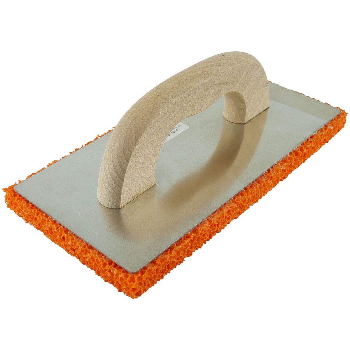 Grobporiges Schwammgummireibebrett 280x140x20mm für optimale Oberflächenverteilung und Egalisierung
