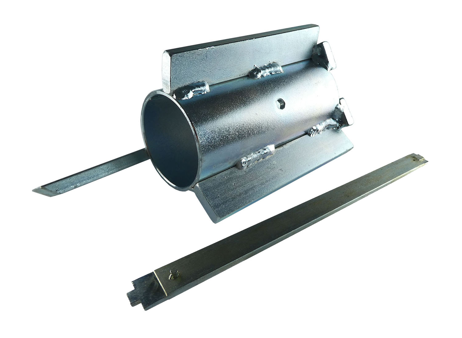 Mischrohrreiniger Reinigerwelle verzinkt für No.2 Mischrohrreiniger Reinigerwelle verzinkt für No.2