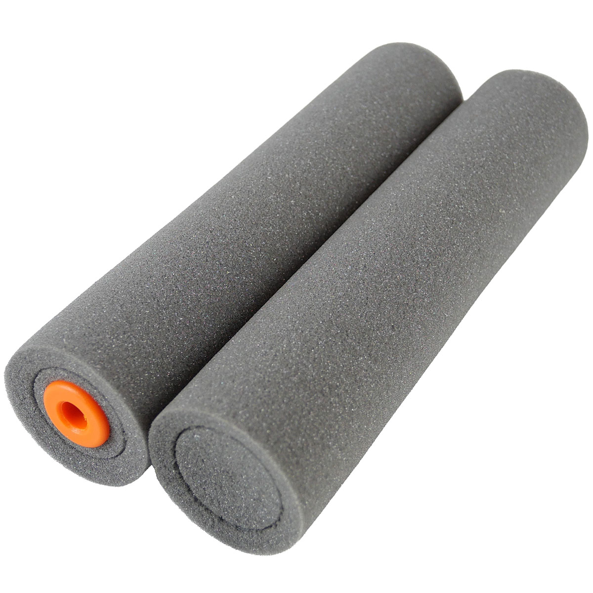 Graue Schaumrolle mit 15cm Breite, ideal für Wasser- und Chemiefarben