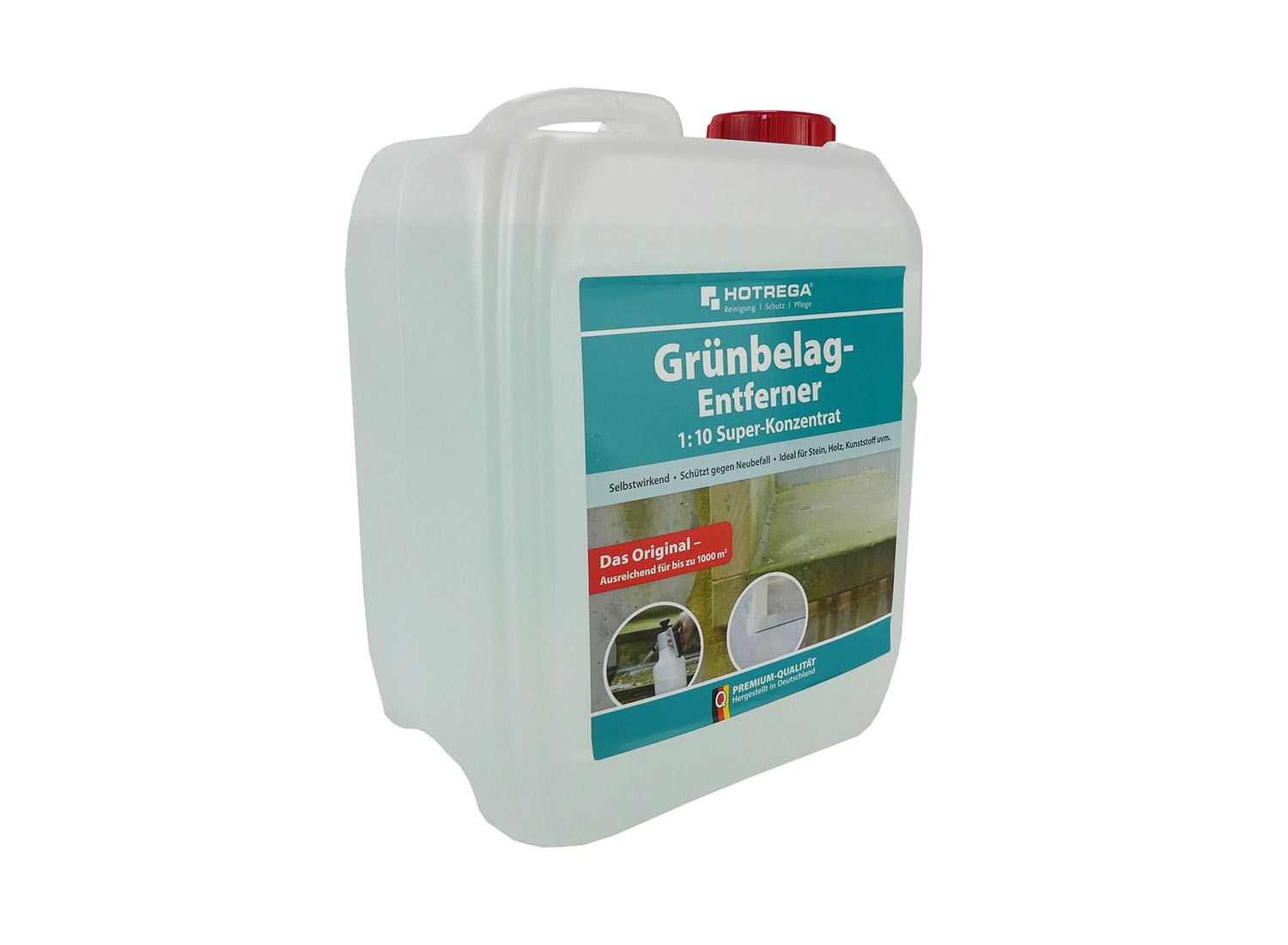 Grünbelag-Entferner 1:10 Super-Konzentrat 5L Kanister